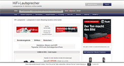 Desktop Screenshot of hifi-lautsprecher.com